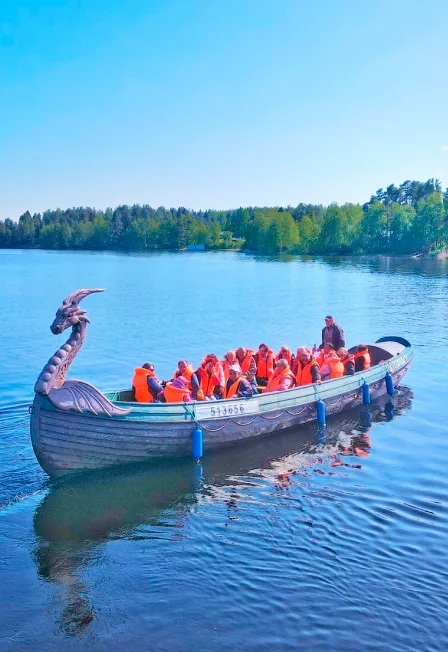 Тур в Карелию: водопады и ладья 25.11.2026 из СПб
