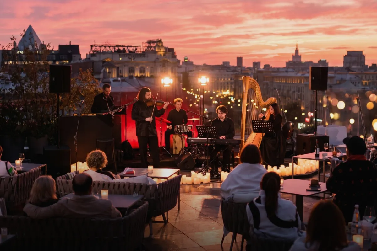 Музыка Ханса Циммера на крыше The Carlton в Москве