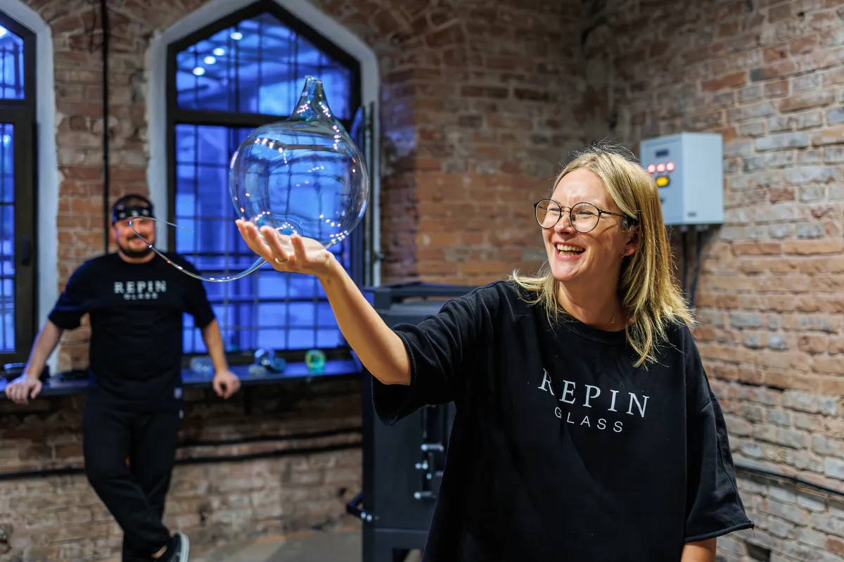 Билеты на Шоу стеклодува Repin Glass в Калининграде 18 Дек 2025