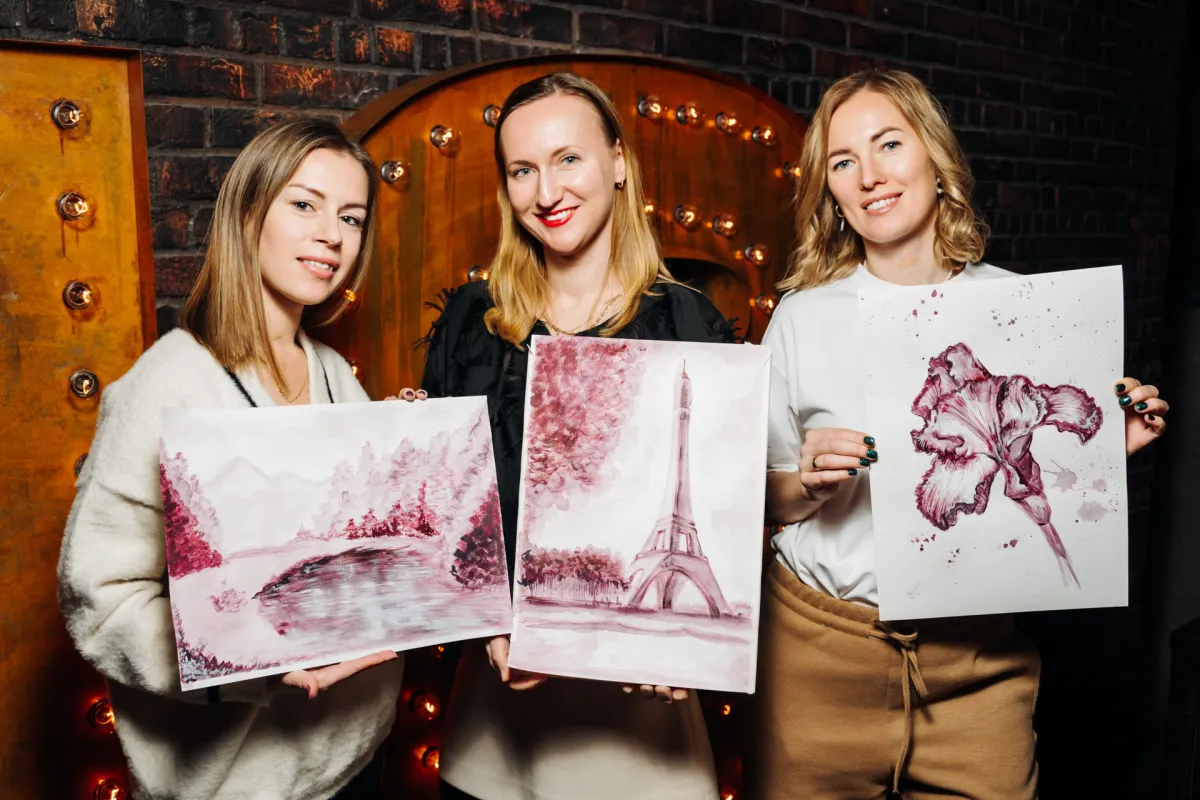 Билеты на арт-вечеринку с вином 13 дек 2025 СПб