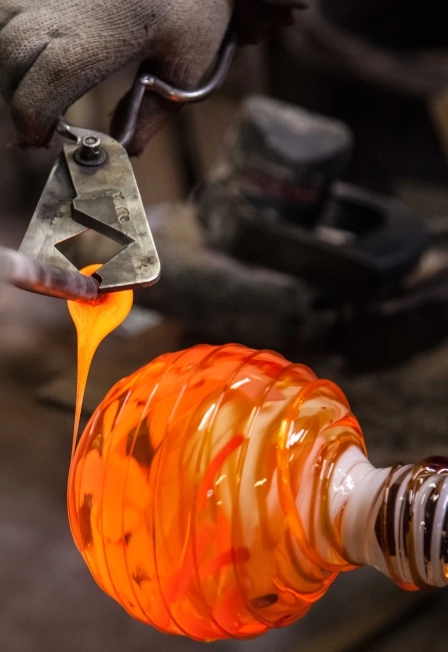 Шоу стеклодува в Калининграде 26 дек 2025