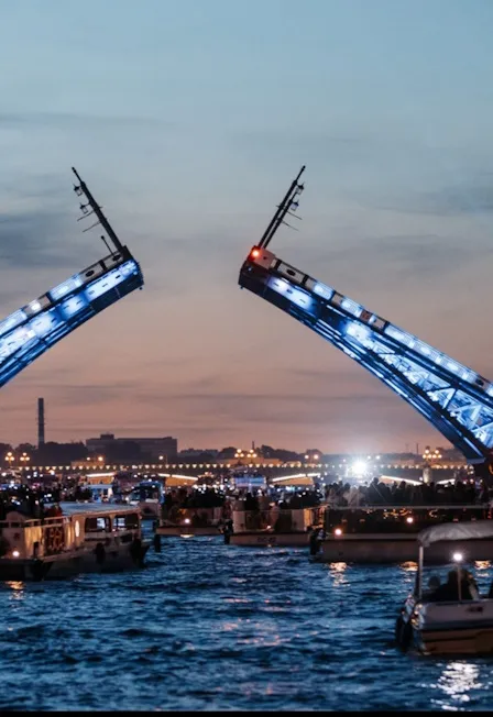 Билеты на развод мостов СПб 9 июня 2026