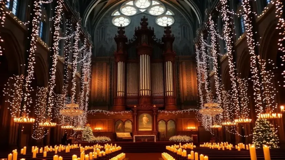 Билеты на Новый год: Орган при свечах, СПб, 31 Дек 2025