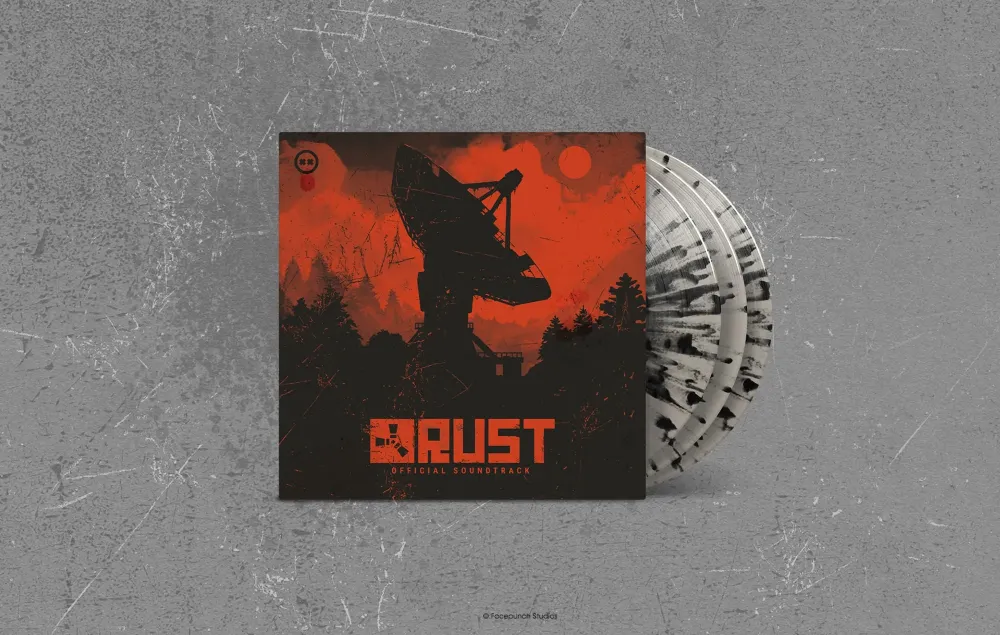 Саундтрек игры Rust впервые выпустят на виниле наборе 3LP
