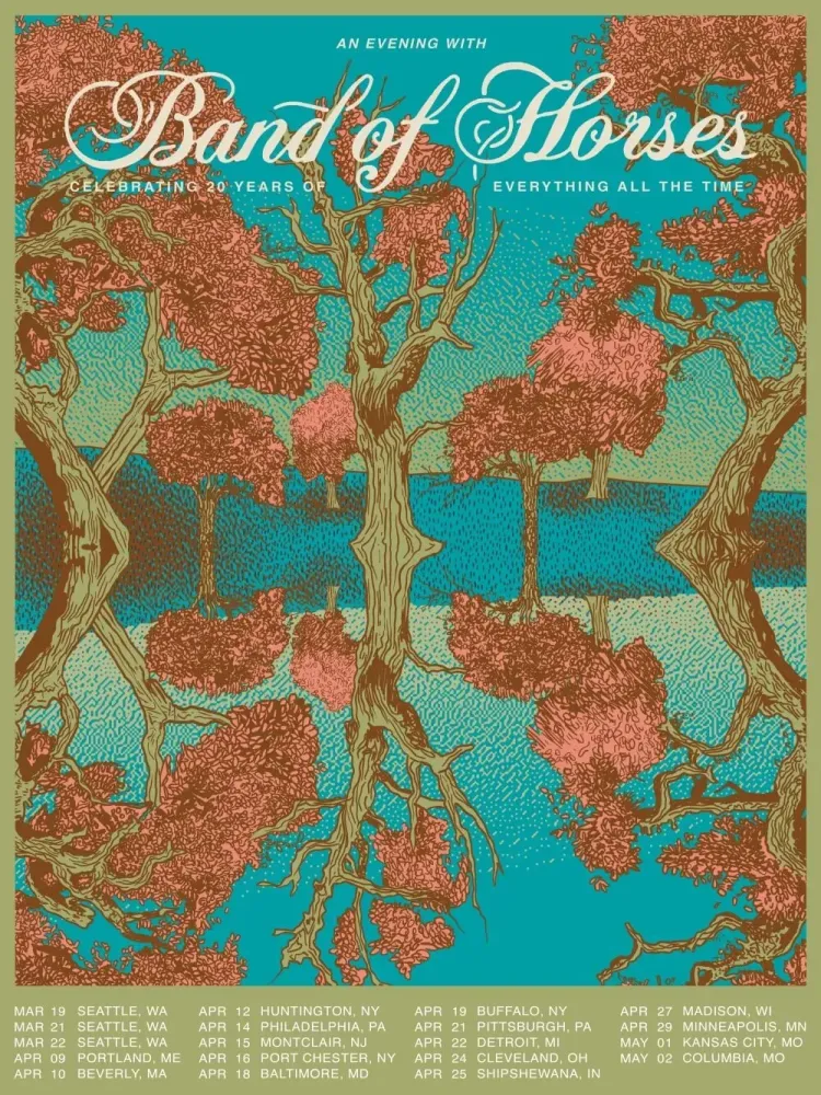 Band of Horses: 20 лет альбому Everything All the Time, тур и релиз