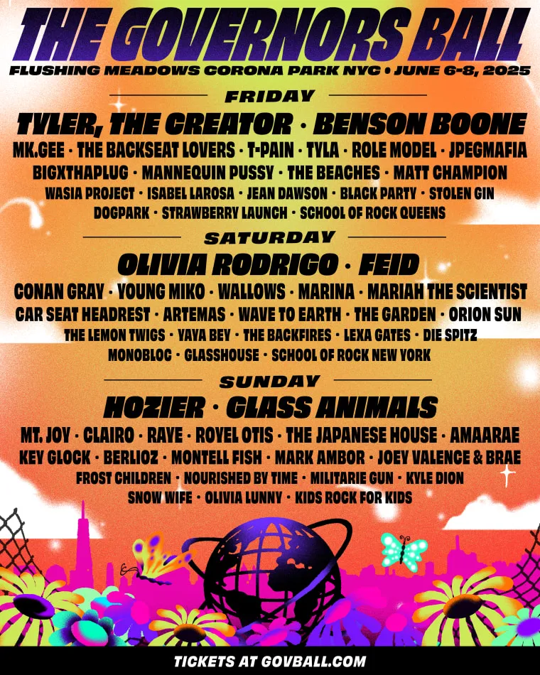 Проблемы с погодой на Governors Ball 2025