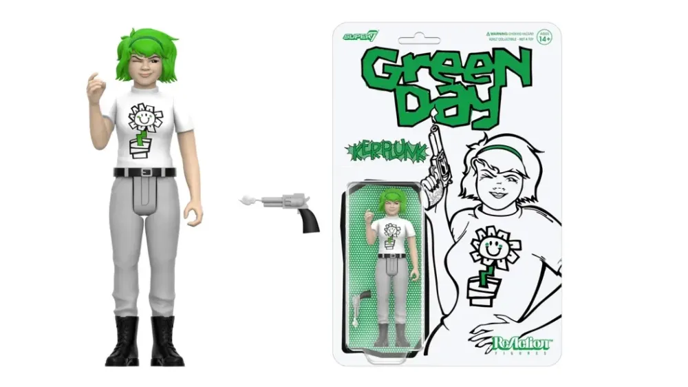 Green Day 'Kerplunk' фигурка: история культовой обложки