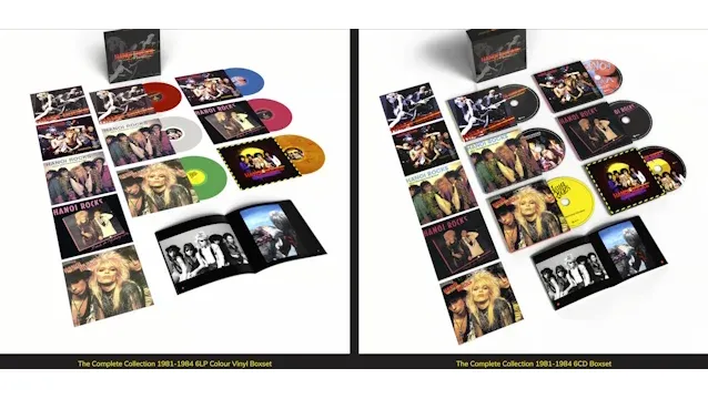 Hanoi Rocks: «The Complete Collection 1981-1984» — 6LP/6CD‑коробка