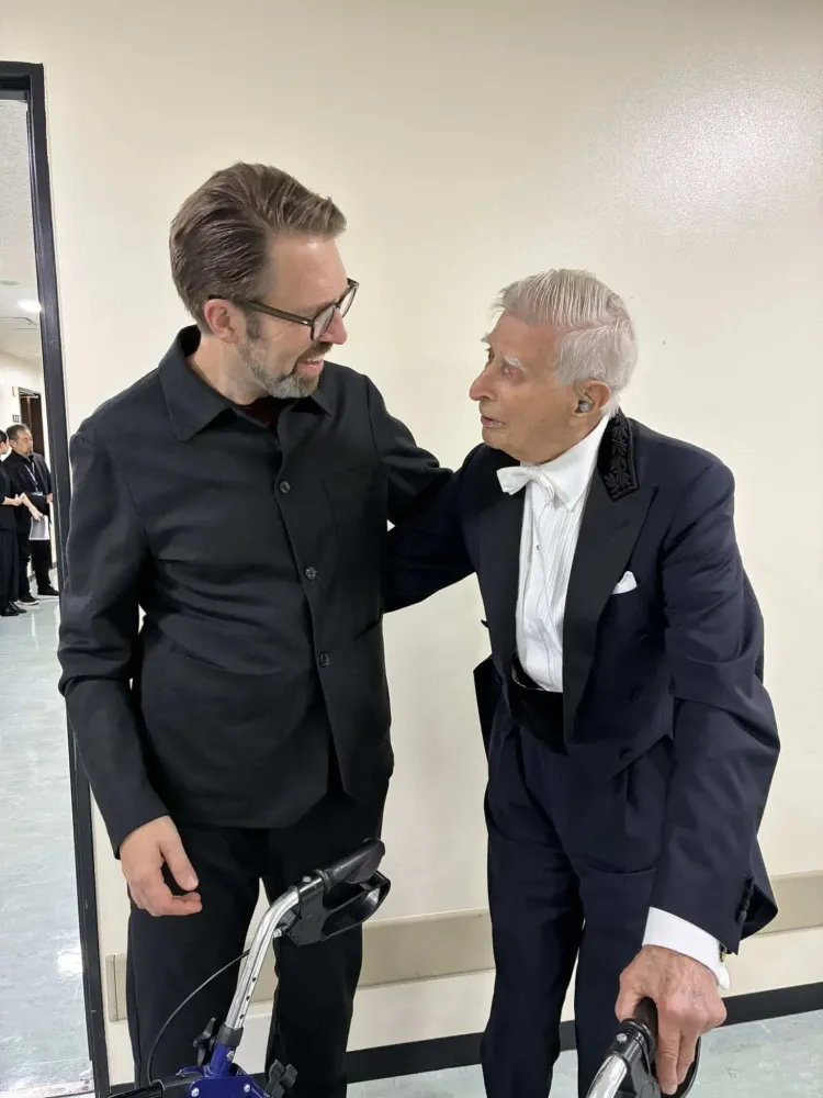 Герберт Бломстедт, 97 лет: мудрые слова солисту