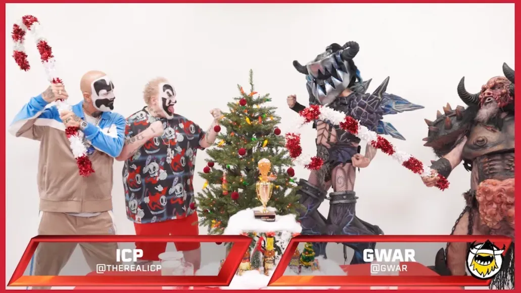 ICP против GWAR в Hot Ones Versus: битва...