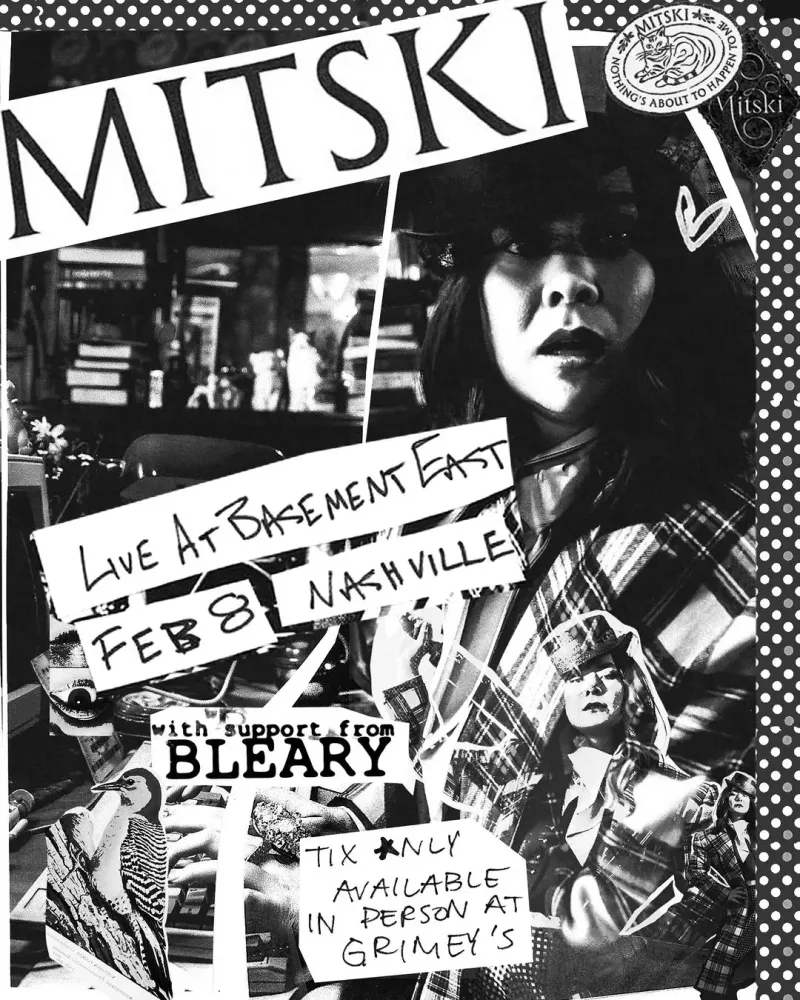 Mitski анонсировала камерный концерт в Нэшвилле 8 февраля 2026