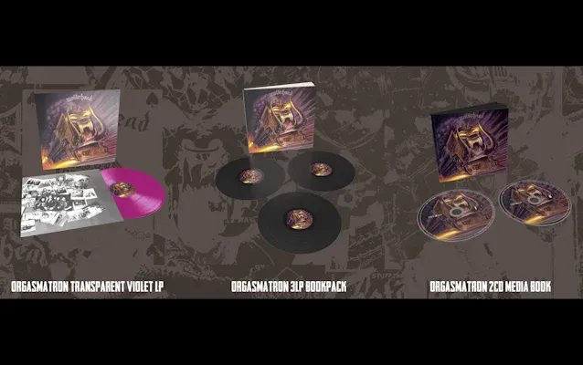Выходит 40-летнее издание «Orgasmatron» Motörhead с ремиксом Камерона Вебба