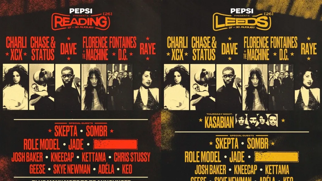 Reading & Leeds 2026: Charli XCX, Floren...