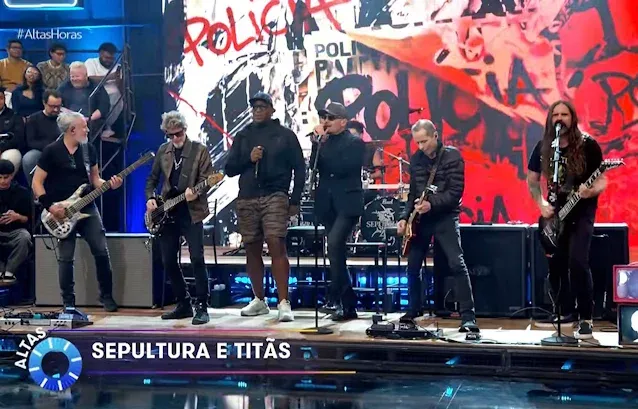 SEPULTURA с Titãs в Altas Horas объявила о переносе финала концерта