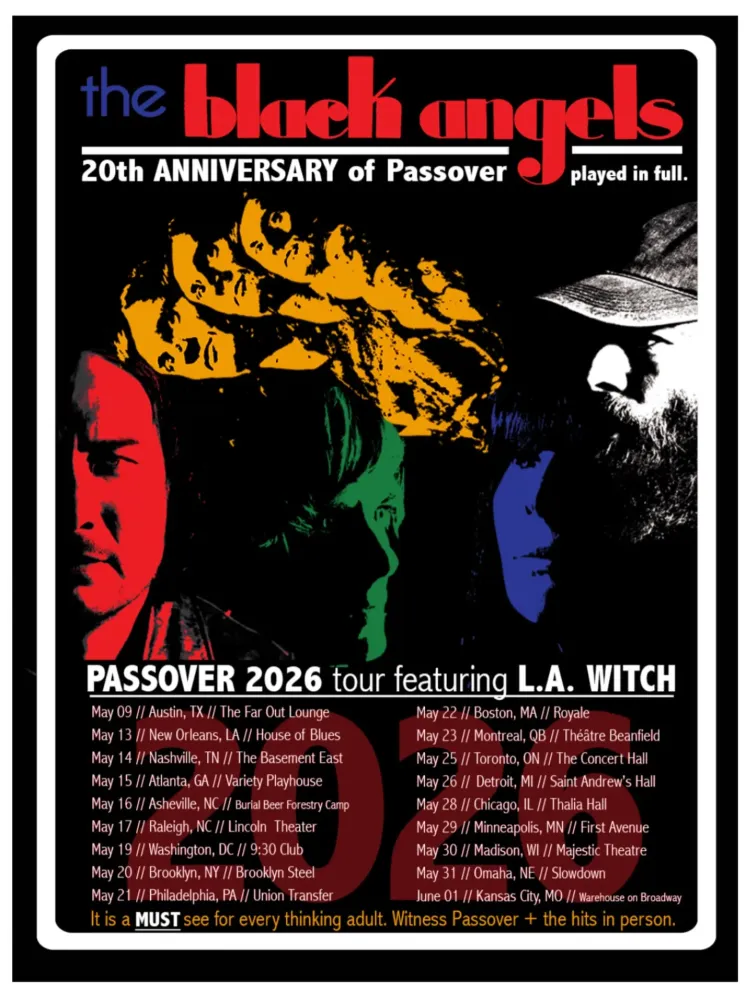 The Black Angels: тур в честь 20-летия альбома Passover с L.A. Witch