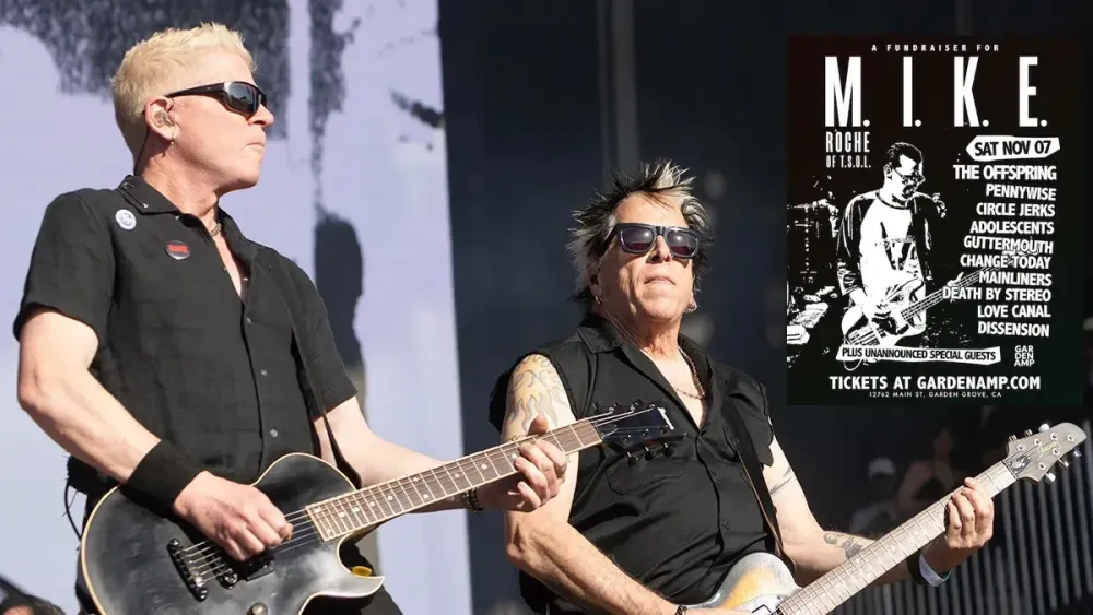 The Offspring и Pennywise сыграют на концерте в помощь Майку Рошу