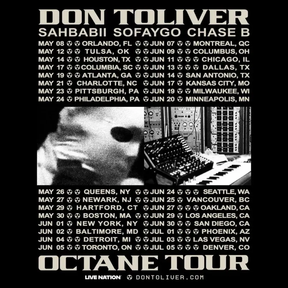 Don Toliver объявляет The Octane Tour 2026 по Северной Америке