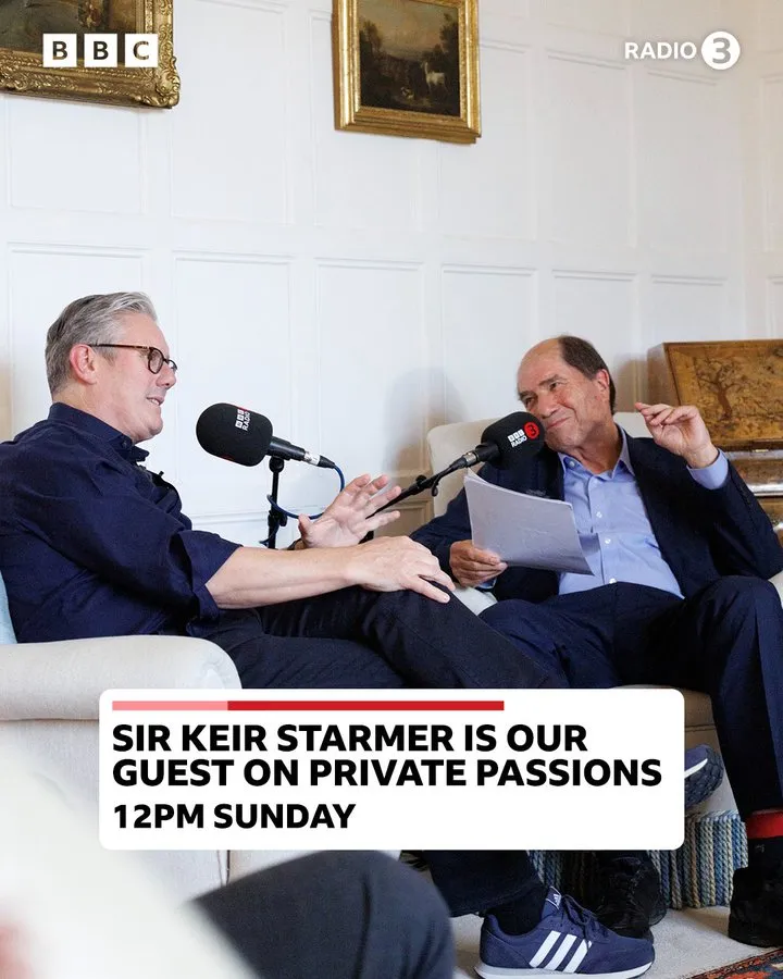 Кит Стармер в эфире BBC Radio 3: музыкальные предп...