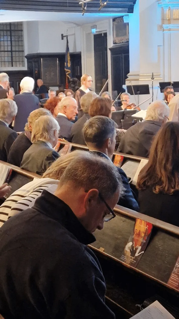 Король Карл III посетил концерт «Мессии» в Лондоне...