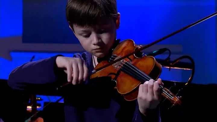Юный скрипач Лука Моромов открыл международный кон...