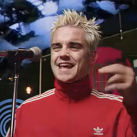 Робби Уильямс выпустил клип «Pretty Face» в стиле ...