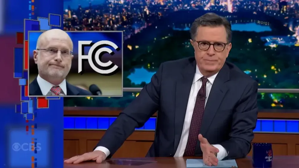 Стивен Кольбер: CBS отменила интервью с демократом из-за FCC