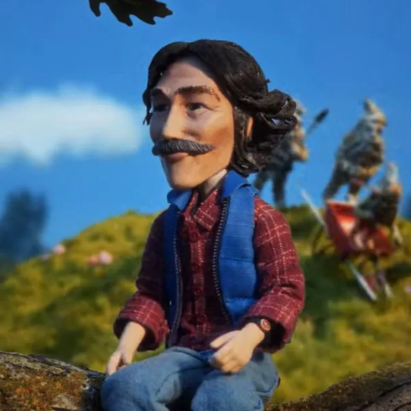 Финн Вольфхард снял клип на песню Джорджа Харрисон...